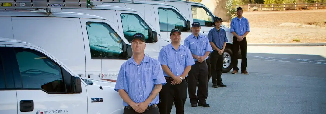 KIC Refrigeration crew ready for Mini Split Repair jobs across Bentonville
